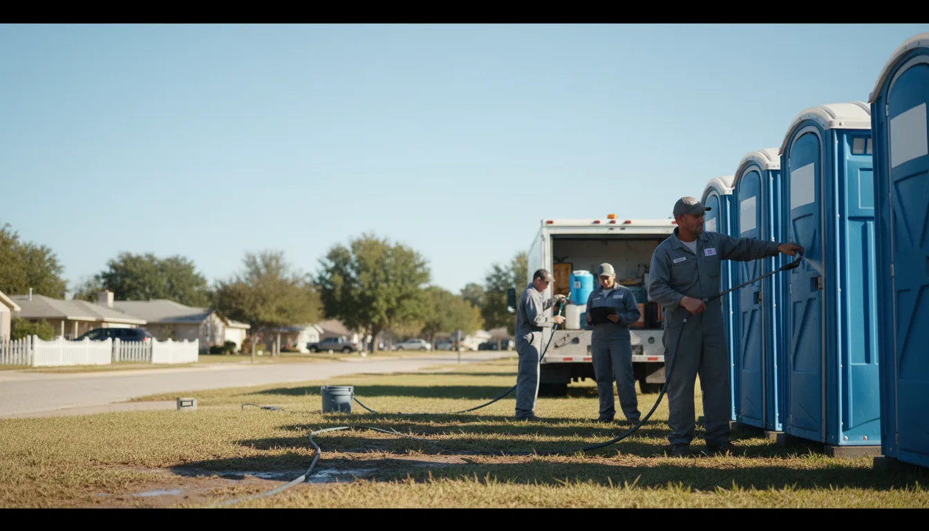 Long-Term Portable Toilet Rental in Lancaster, TN near me